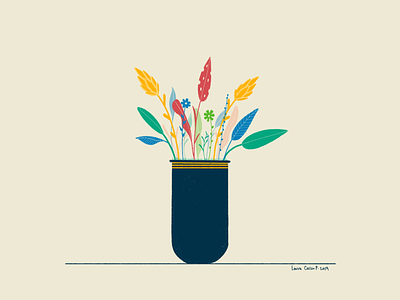 Flowers design drawing flowers illustration