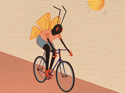 Cyclist insect