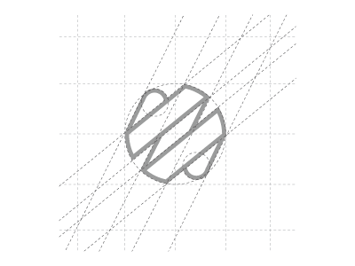 Spring Logo grid icon illustration logo vector vector illustration wip