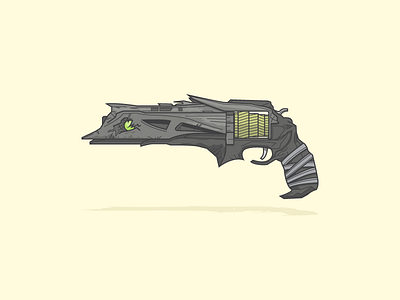 Destiny Weapon 04 destiny flat games gun illustration vector video games