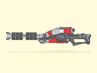 Destiny Weapon 08 By Tyler Zenk On Dribbble