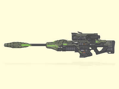 Destiny Weapon 12 black hammer destiny flat illustration illustrator vector weapon
