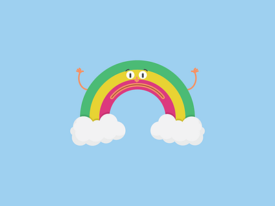 Rainblows illustration rainbow vector