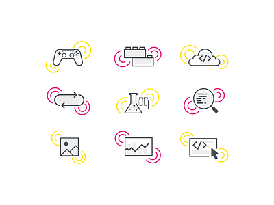 Incredible Icons icons illustration line icons vector wip