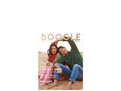 Boogle Bollywood March Edition 2022 Cover graphic design
