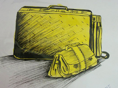 Ink Drawing design illustration