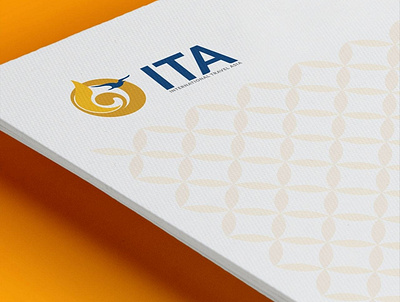 ITA Logo Development airline airway asia logo brand identity logo luxury logo myanmar visual identity yangon yellow logo