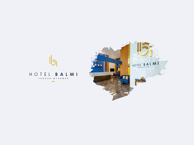 Hotel Balmi - Visual Identity boutique brand identity branding design hotel logo luxury logo myanmar yangon