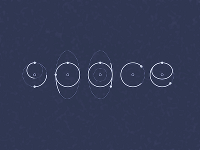 Space, Orbit | Experimental Typeface