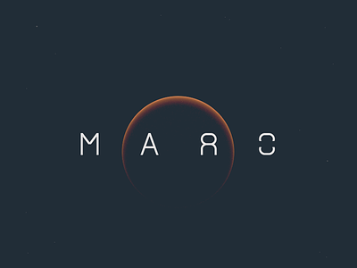 Mars mars martian moon planet solar system space star symmetrical symmetry texture type typography