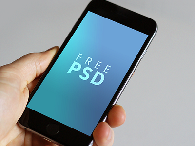 iPhone 6/6s free PSD download asset download free ios 9 iphone iphone 6 iphone 6s mock psd template ui ux
