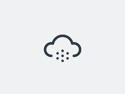 Snow cloud forecast ice icon iconography logo snow snowflake snowing symbol weather winter