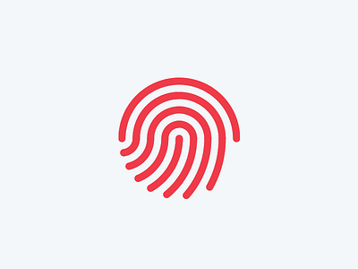 Touch finger hand icon iconography id identify identity print scan security touch unlock