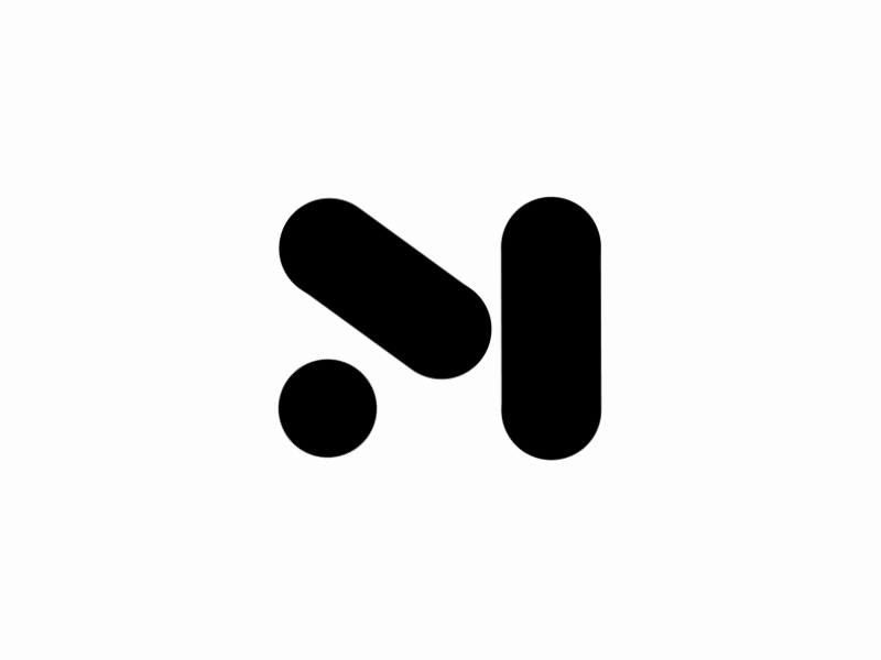 Unused M logo animation