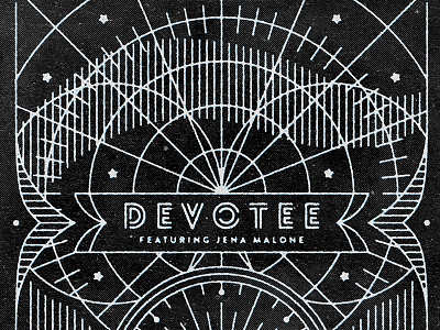 DEVOTEE chart devotee ep geometric illustration line music stars texture thumpers together vector