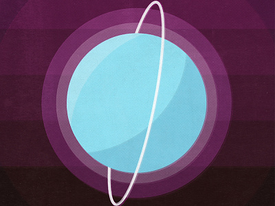 Uranus astronomy illustration planet solar space star system texture uranus vector