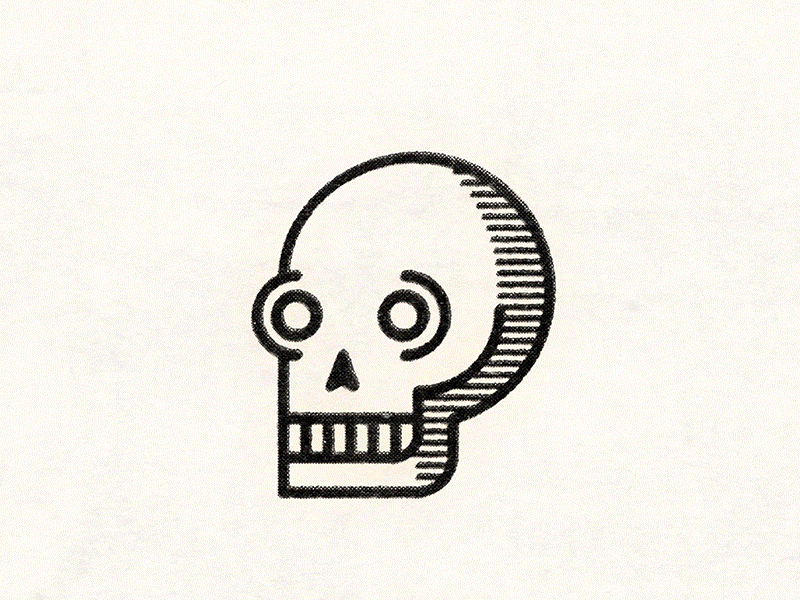 Skulltober 1 through 31 - FIN! halloween skull skull a day skulltober