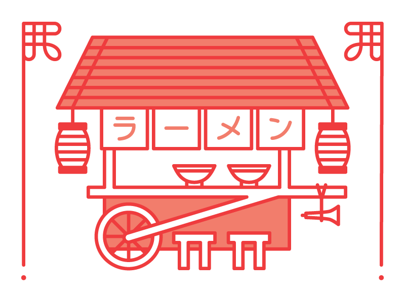 Ramen Stall By Melissa K Pierce On Dribbble