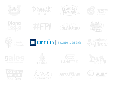 LOGOFOLIO 01 amin brand brand design branddesign branding design logo logodesign logofolio logotype