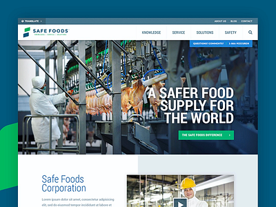 SafeFoods Website