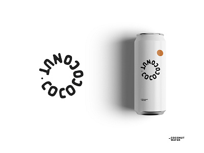 Cocococonout brand brand identity branding design can design drink