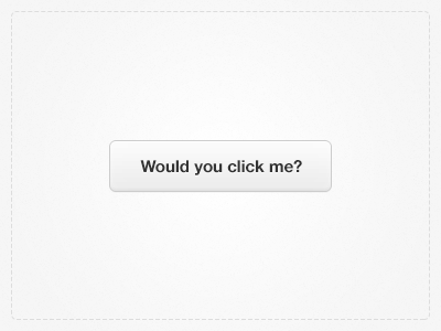 Clean Button [Animated] animated button clean gif light rebound would you click me