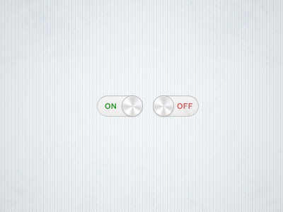 Clean Switch button clean green grunge light metal minimal off on red switch