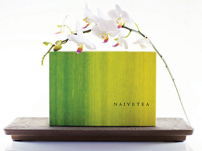 Naivetea Gift Packaging branding graphic design naivetea packaging tea watercolor