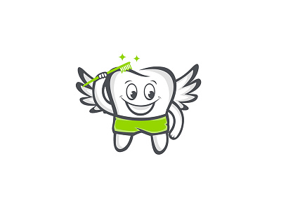 Tooth Fairy branding character dental dentist illustration tooth tooth fairy