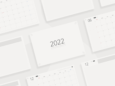 New year calendar 2022 calendar figma goodnotes ipad ui