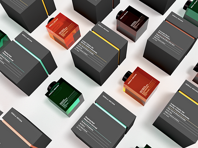 Nebula Arcana brand and identity packaging skincare