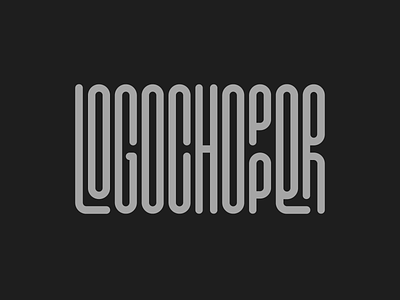 Logochopper logo / Дизайн логотипа для логочоппера brand design branding design identity logo logochopper logodesign logoispiation logos logotype logotypes typography vector web