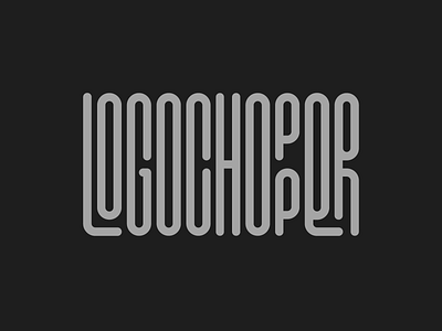 Logochopper logo / Дизайн логотипа для логочоппера brand design branding design identity logo logochopper logodesign logoispiation logos logotype logotypes typography vector web