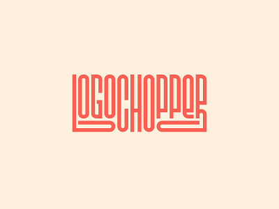 Logochopper logo design