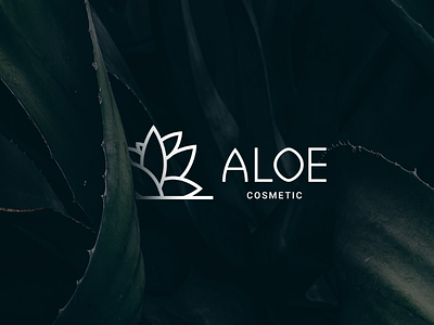 Logo Aloe Cosmetics logo logos logo design