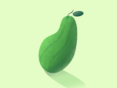 Snake guard - Great vegetable for food food illustration procreate vegetable