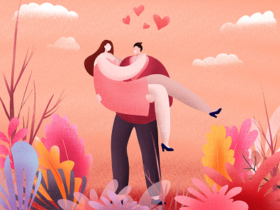 Happy Valentine’s Day art design drawing dribbble illustration love procreate valentine day