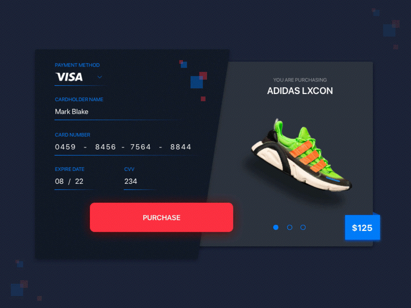 Credit Card Checkout. Daily UI #2