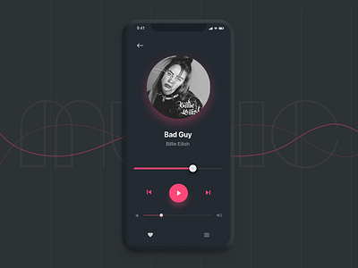 Music Player. Daily Ui #9