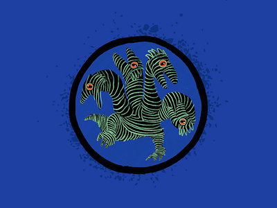 Hydra avatar blue github hydra procreate