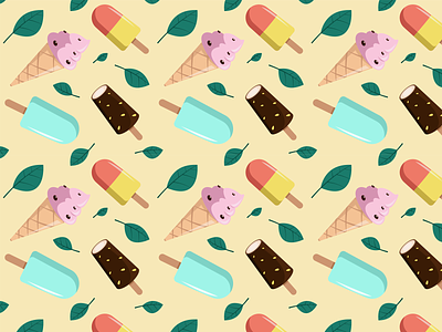pattern cute cute art cute vector icecream mind pattern pattern design patterns vector patterns