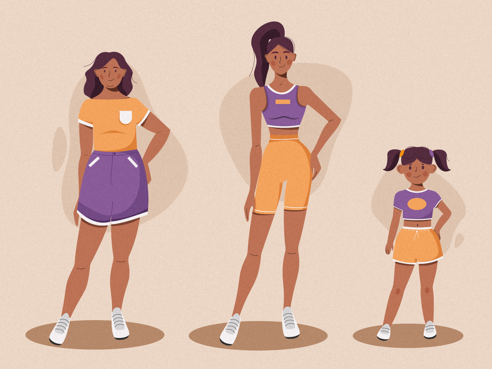 generation characters by Tanya Hordynchuk on Dribbble