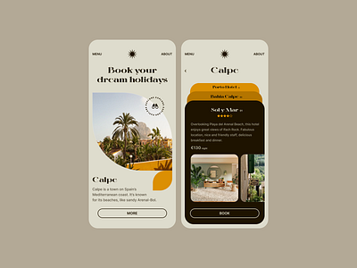 Book your dream holidays app appdesign design desktop figma mobile mobileapp ui uidesign unsplash ux uxdesign