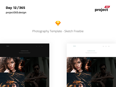 EP Photography - Sketch Freebie | Day 12/365 - Project365 free freebie freebie friday minimal photographer photography photos project365 sketch sketch freebie template wordpress