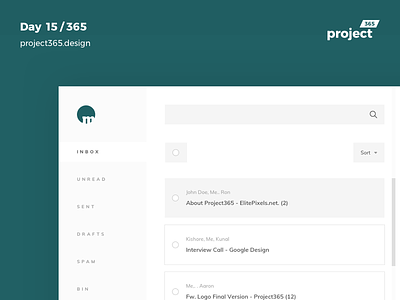Minimail - Minimal Email | Day 15/365 - Project365