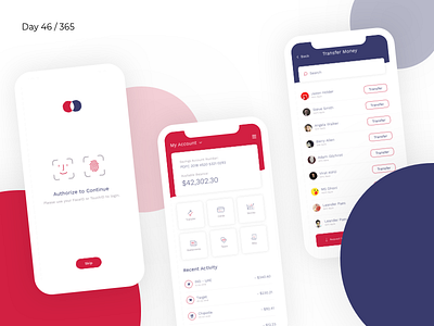 No Black Challenge - Banking App iOS | Day 46/365 - Project365