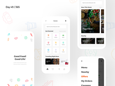 Food365 - Food Delivery App | Day 49/365 - Project365