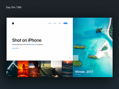 ShotoniPhone - Website Concept | Day 134/365 - Project365