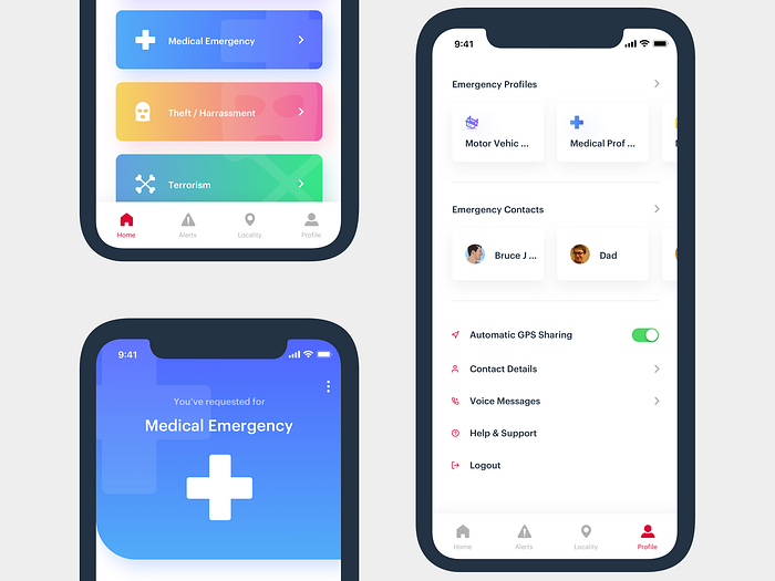 Emergency Crisis Response App | Day 203/365 - Project365 by Kishore on ...