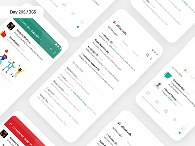 Slack Mobile App Redesign | Day 205/365 - Project365